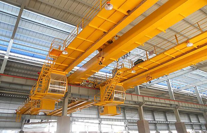 廣西32噸雙梁行車使用現場